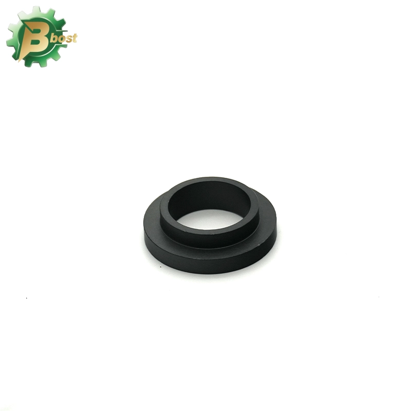 Black PEEK bearing bush manufacturer by CNC 1 Black PEEK bearing bush manufacturer by CNC 1
