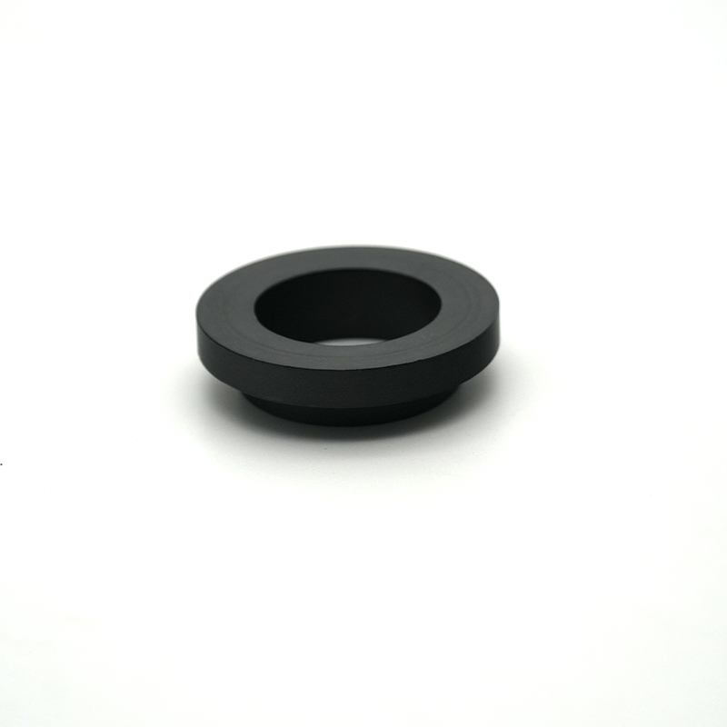 Black PEEK bearing bush manufacturer by CNC 3