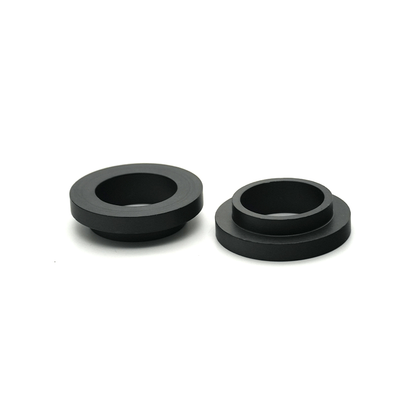 Black PEEK bearing bush manufacturer by CNC 4