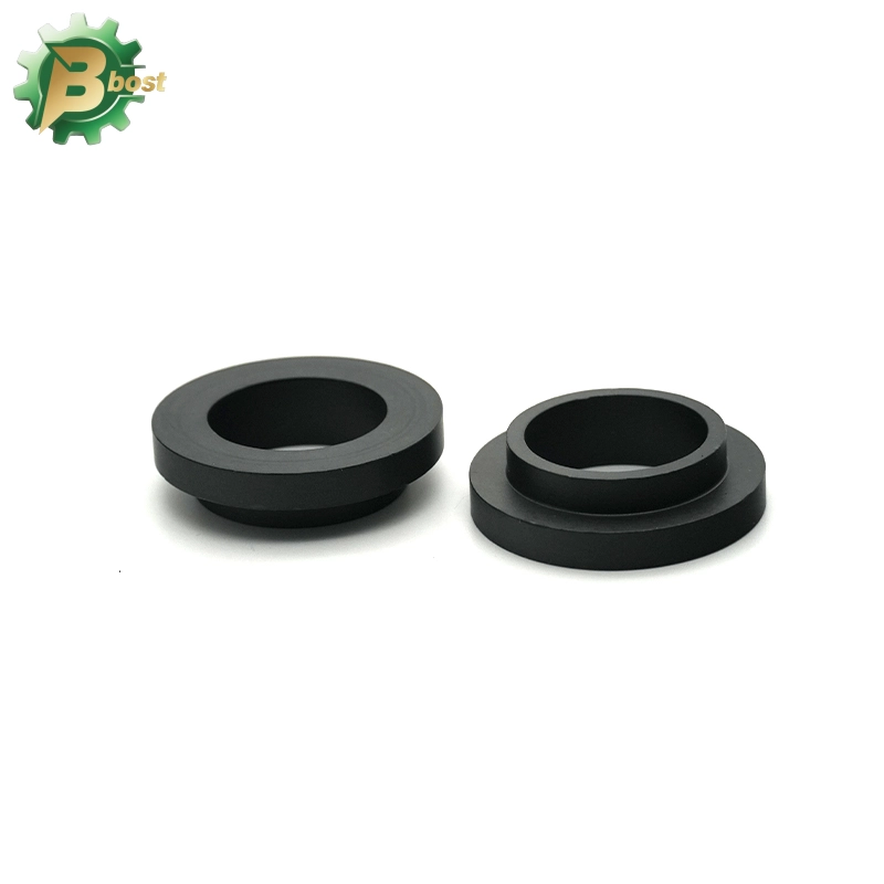 Black PEEK bearing bush manufacturer by CNC 4 Black PEEK bearing bush manufacturer by CNC 4