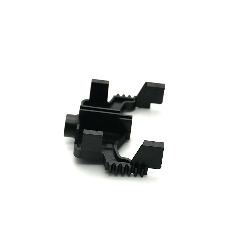 Black PP injection molding plastic holder 2 Black PP injection molding plastic holder 2