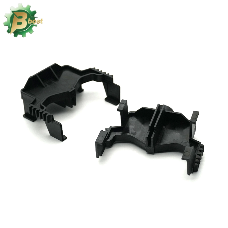 Black PP injection molding plastic holder 5 Black PP injection molding plastic holder 5