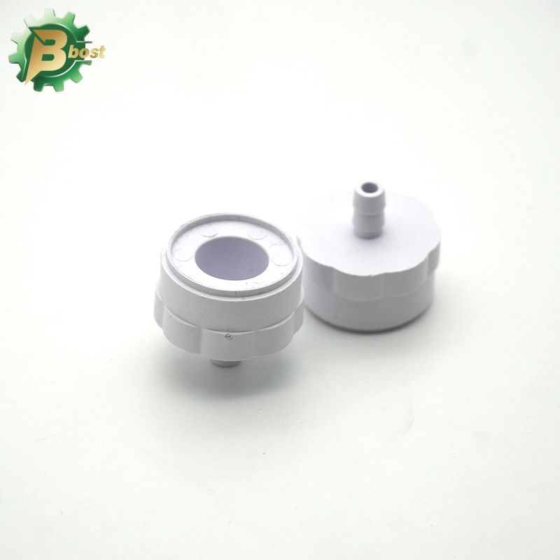 Injection molding White PA12 connector with high temperature resistance 5 Injection molding White PA12 connector with high temperature resistance 5