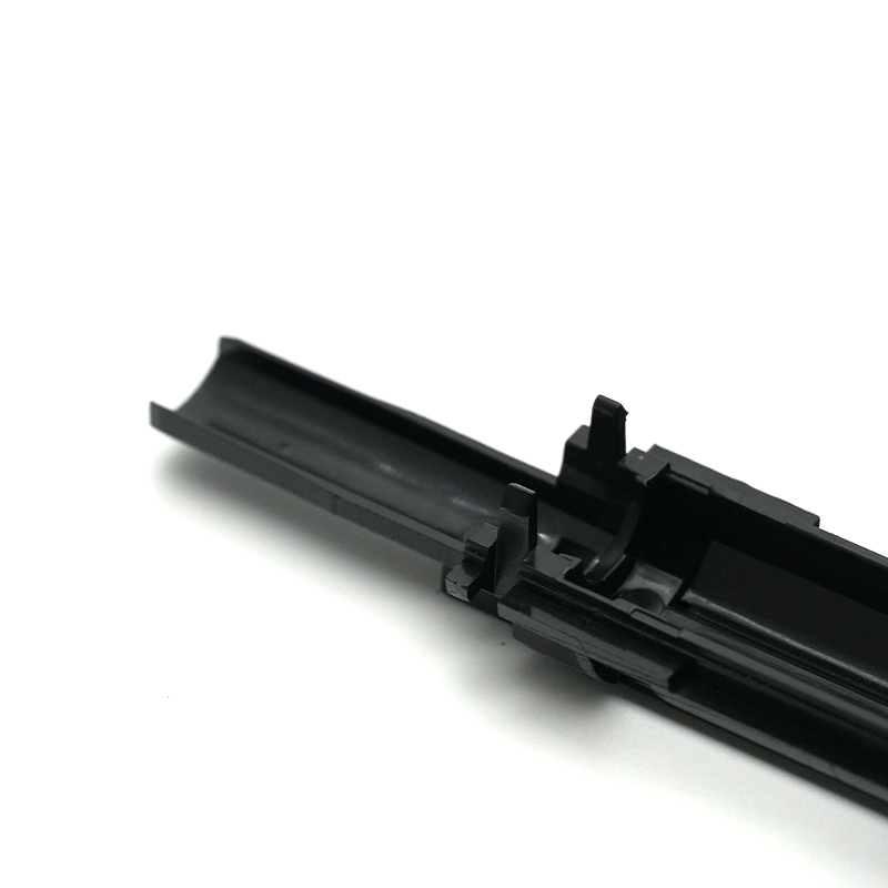 POM black color spacer part by injection molding 2