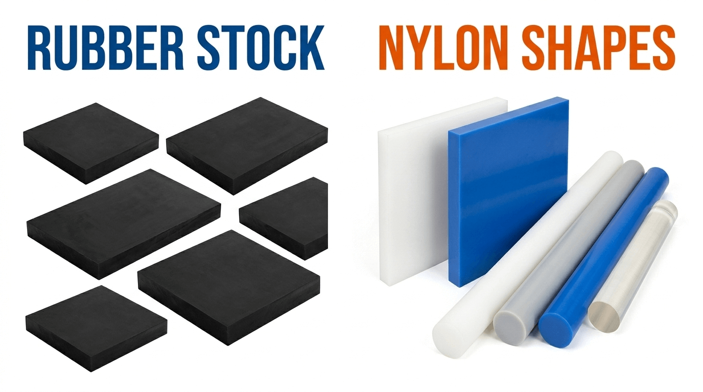 rubber vs nylon