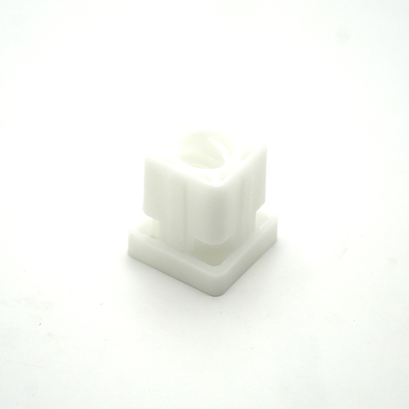 Square nut manufacturer by white & harder Delrin 1