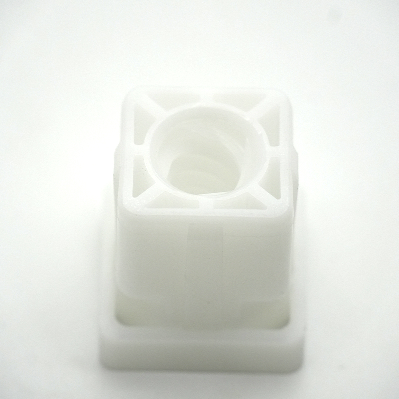 Square nut manufacturer by white & harder Delrin 6
