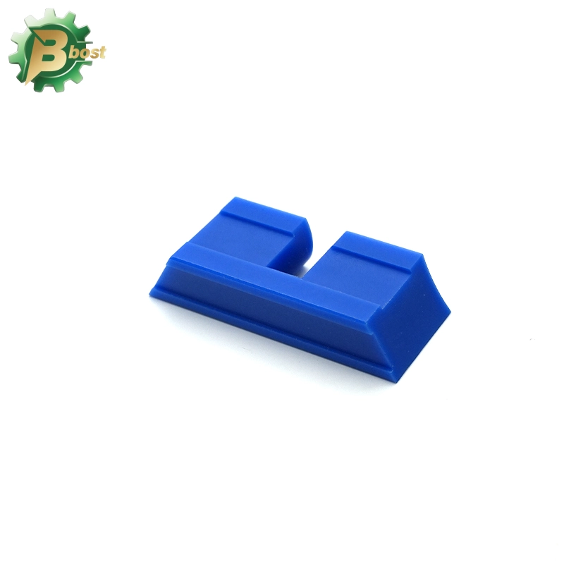 The machine spacer made of blue nylon 1 The machine spacer made of blue nylon 1