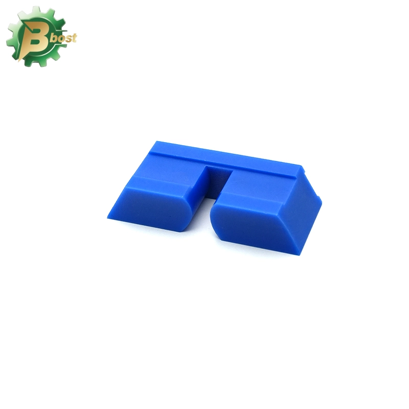 The machine spacer made of blue nylon 3 The machine spacer made of blue nylon 3