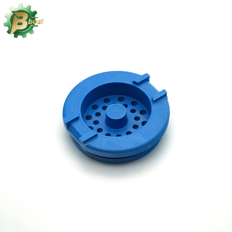 The plug made by insert mold blue nylon 66 with brass nut 3 The plug made by insert mold blue nylon 66 with brass nut 3